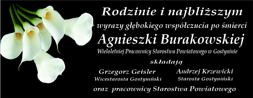 Nekrolog A Burakowska 1