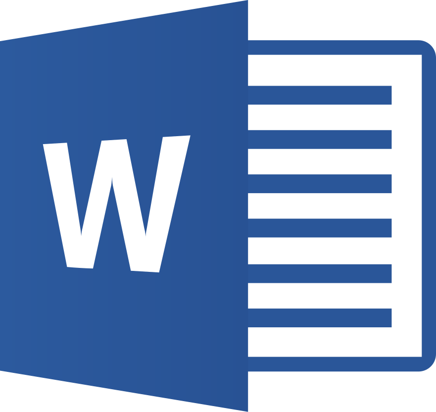 Microsoft Word 2013 2019 logosvg